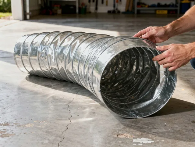 Port Wentworth Dryer Vent Cleaning specialist using advanced equipment for thorough duct cleaning in Port Wentworth